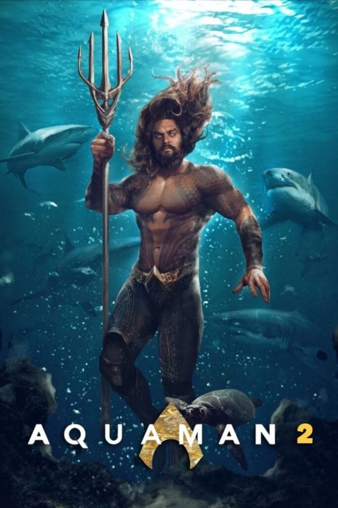 Filmin posteri "Aquaman 2"